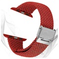 Apple Watch Series 7/SE/6/5/4/3/2/1 Gestrickter Armband - 45mm/44mm/42mm - Rot