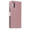 Lace Pattern Samsung Galaxy A52 5G, Galaxy A52s Wallet Hülle - Rosa