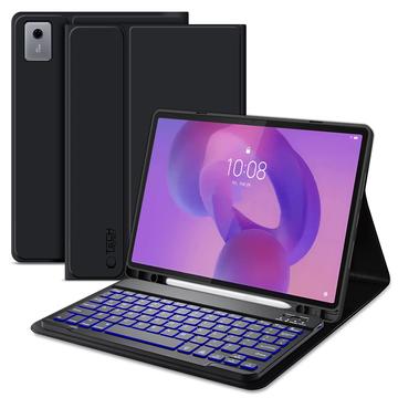 Lenovo Idea Tab Plus Tech-Protect SmartCase Pen Bluetooth Tastatur Hülle - Schwarz
