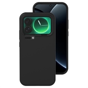 Xiaomi 17 Pro Max Flüssig-Silikonhülle - Schwarz