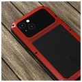 Love Mei Powerful iPhone 13 Hybrid Schutzhülle - Rot