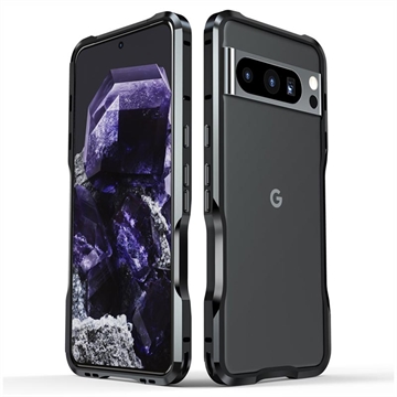 Google Pixel 8 Pro Luphie Metall Bumper - Schwarz