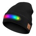 M1-BTD4 LED-Beanie-Mütze mit Bluetooth 5.4 und Stereo-Lautsprechern