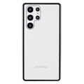 Samsung Galaxy S22 Ultra 5G Magnetisches Cover mit Panzerglas - Silber