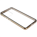 Samsung Galaxy A53 5G Magnetisches Cover mit Panzerglas - Gold