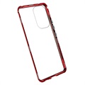 Samsung Galaxy A53 5G Magnetisches Cover mit Panzerglas - Rot