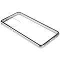 Samsung Galaxy A53 5G Magnetisches Cover mit Panzerglas - Silber