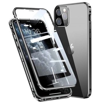 iPhone 11 Pro Magnetisches Hülle mit Panzerglas - 9H