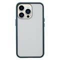 iPhone 13 Pro Magnetisches Cover mit Panzerglas - Blau