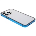 iPhone 13 Pro Magnetisches Cover mit Panzerglas - Blau