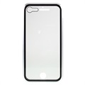 iPhone 7/8/SE (2020)/SE (2022) Magnetisches Cover mit Panzerglas - Silber