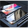 iPhone XS/X Magnetisches Cover mit Panzerglas - 9H