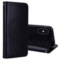 Mandala Serie iPhone XS Max Wallet Schutzhülle