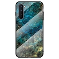 OnePlus Nord Marble Series Panzerglas - 9H Hülle - Smaragd