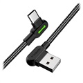 Mcdodo Night Elves 90-degree USB-C Kabel - 1.8m - Titanium Schwarz