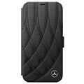 Mercedes-Benz Bow Line iPhone 12 Pro Max Wallet Leder Hülle