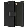 iPhone 7 / iPhone 8 Mercury Goospery Rich Diary Hülle mit Geldbörse