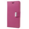 iPhone 7 Plus / iPhone 8 Plus Mercury Goospery Rich Diary Hülle mit Geldbörse