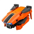 Mini-Klappdrohne mit 4K Kamera & Fernbedienung S65 - Orange