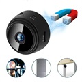 Mini Magnetische Full HD Home Sicherheitskamera - WiFi, IP - Schwarz