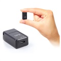 Mini Magnetisches GPS Tracker mit Mikrofon GF-07 - Schwarz