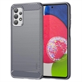 Samsung Galaxy A23 Mofi Karbonfaser TPU Hülle - Grau