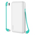 Momax iPower Minimal 5 Powerbank - 10000mAh - Weiß