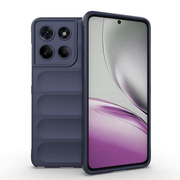 Motorola Edge 60 Stylus Rugged TPU Hülle - Dunkel Blau