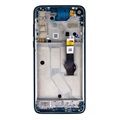 Motorola G8 Power Oberschale & LCD Display 5D68C16143 - Blau
