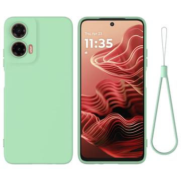 Motorola Moto G35 Liquid Silikonhülle - Grün