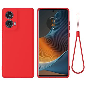 Motorola Moto G85/S50 Neo Liquid Silikonhülle - Rot
