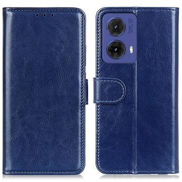 Motorola Moto G85/S50 Neo Wallet Schutzhülle mit Magnetverschluss - Blau