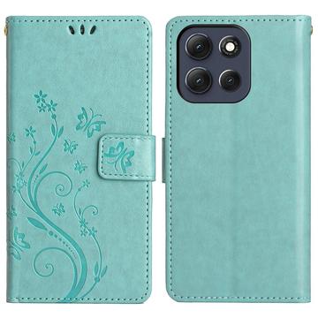 Motorola Moto G86 Butterfly Serie Wallet Schutzhülle