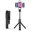 Multifunktions Selfie Stick & Tripod Ständer K22-D - Schwarz