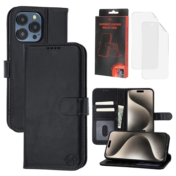 iPhone 15 Pro MyTPhone CardMate Leder Wallet Hülle