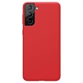 Nillkin Flex Pure Samsung Galaxy S21+ 5G Liquid Silikonhülle - Rot