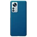 Nillkin Super Frosted Shield Xiaomi 12 Pro Hülle - Blau