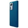 Nillkin Super Frosted Shield Xiaomi 12 Pro Hülle - Blau