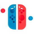 Nintendo Switch Controller Silikonhülle mit Daumengriffkappen