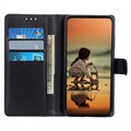 Nokia C2 2nd Edition Wallet Schutzhülle mit Magnetverschluss - Schwarz