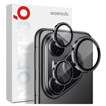Huawei Pura 80 Pro/80 Pro+ Northjo Kamera-Objektiv-Schutz-Set - Schwarz