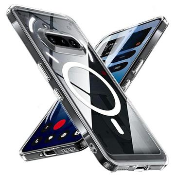 Nothing Phone (3a) Hybrid Hülle - MagSafe-kompatibel - Durchsichtig