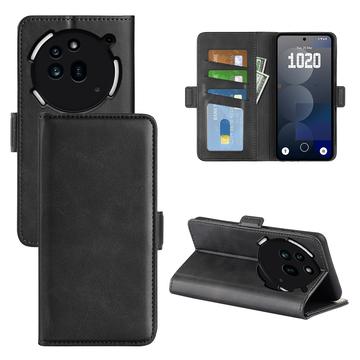 Nothing Phone (3a) Pro Wallet Hülle mit Magnetverschluss - Kalb Textur