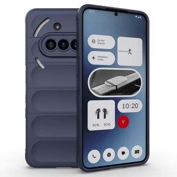 Nothing Phone (3a) Rugged TPU Hülle - Dunkel Blau