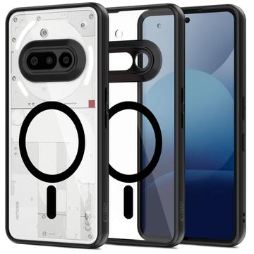 Nothing Phone (3a) Tech-Protect Magmat Hülle - MagSafe-kompatibel - Schwarz / Durchsichtig