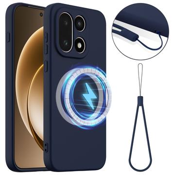 OnePlus 15 Liquid Silikonhülle - MagSafe-kompatibel - Dunkel Blau