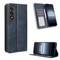 OnePlus Ace 5 Ultra/Nord 5 Retro Wallet Schutzhülle mit Magnetverschluss - Blau