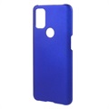 OnePlus Nord N10 5G Gummierte Kunststoff Hülle - Blau