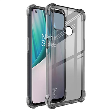 OnePlus Nord N100 Imak Kratzfeste TPU Case mit Displayschutzfolie - Schwarz / Durchsichtig