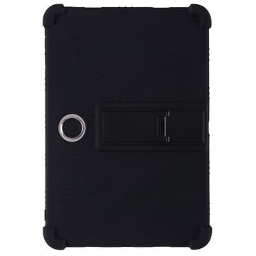 OnePlus Pad Lite/Oppo Pad SE Silikonhülle mit Kickstand - Schwarz